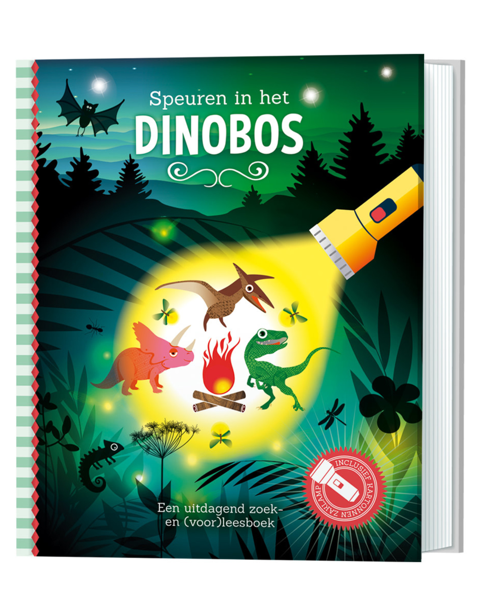 Zaklampboek - Speuren in het Dinobos