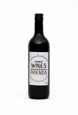 The Big Gifts Wijnfles Rood "The Best Wines Are the one we drink with Friends" - The Big Gifts