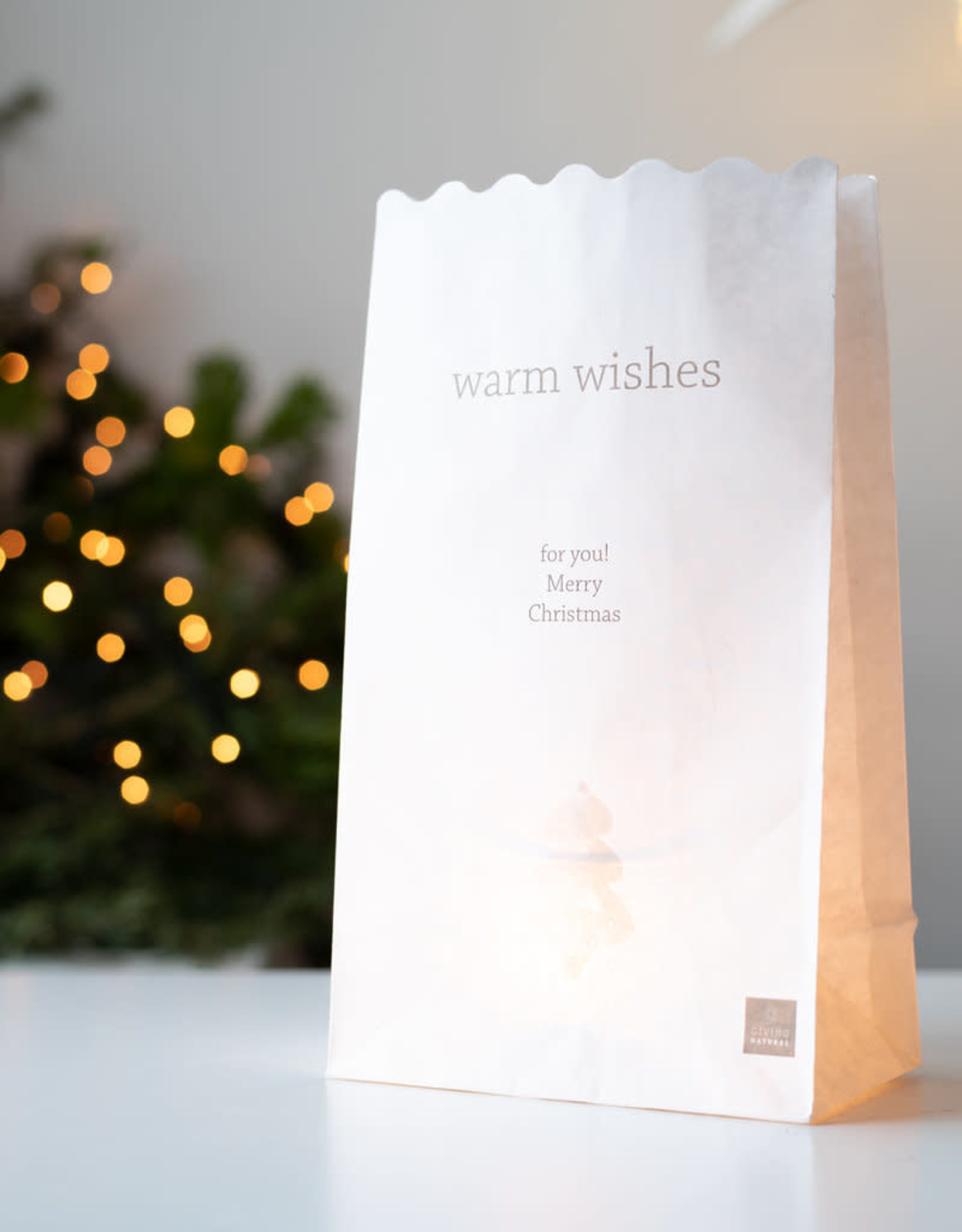 Geven is Leuker Candle Bag "Warm Wishes" - Geven is Leuker