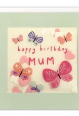 Happy Birthday Mum - Wenskaart Paper Shakies