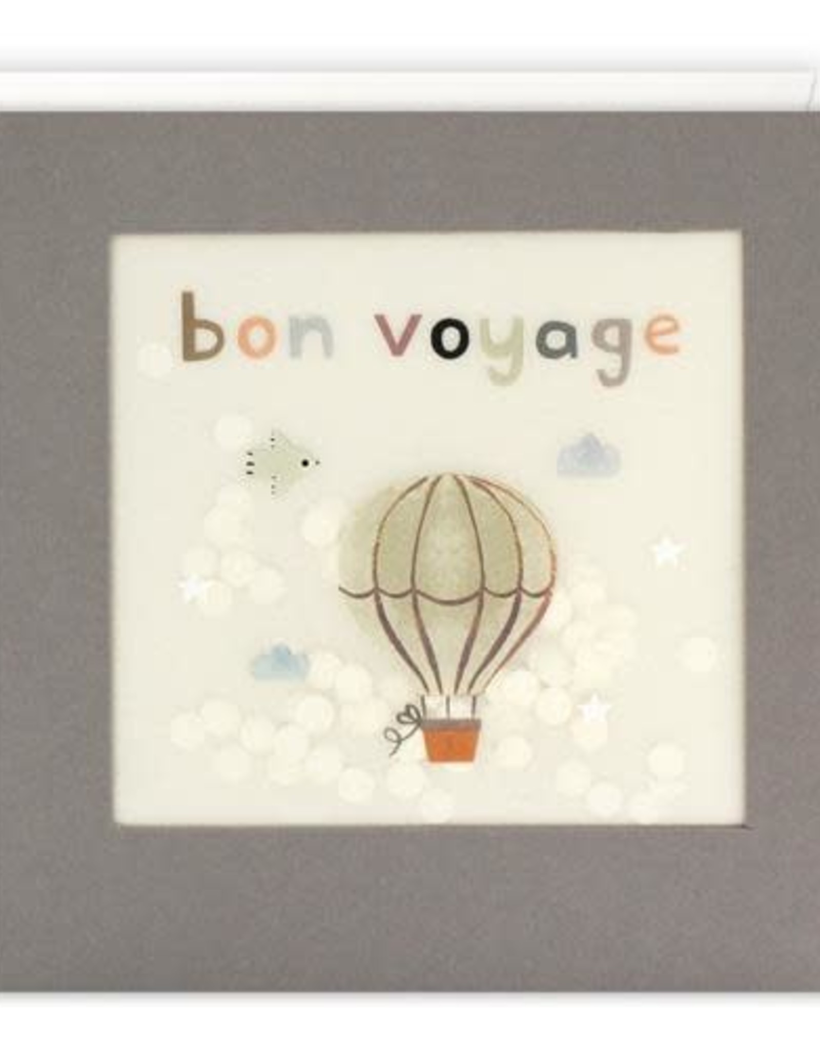 Bon Voyage - Wenskaart Paper Shakies