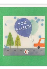 You Passed! - Wenskaart Paper Shakies