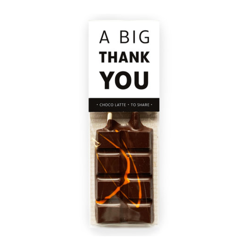 A Big Thank You - Choco Latte Kado- en Woonwinkel