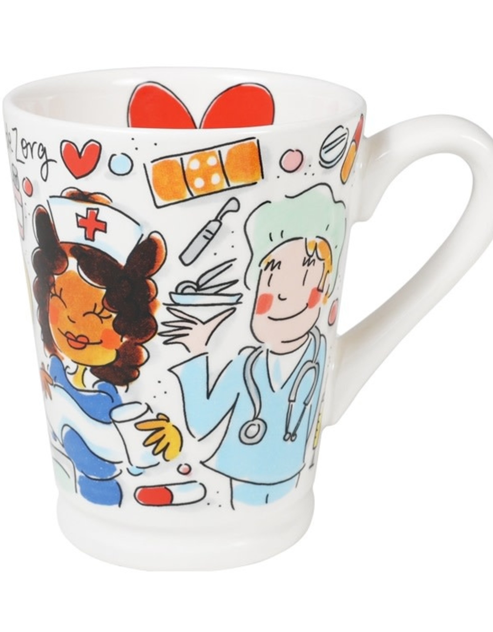 Beker We Care "Hart voor de - - KunstZinnig Kado- en Woonwinkel