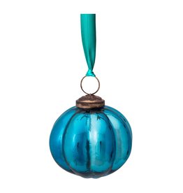 Pip Studio Ornament Glazen Bal l.blauw 7,5cm - Pip Studio