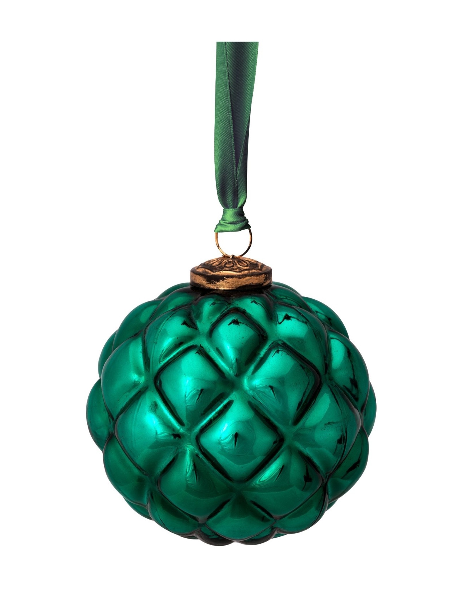 Pip Studio Ornament Glazen Bal d.groen 12,5cm - Pip Studio