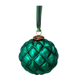 Pip Studio Ornament Glazen Bal d.groen 12,5cm - Pip Studio