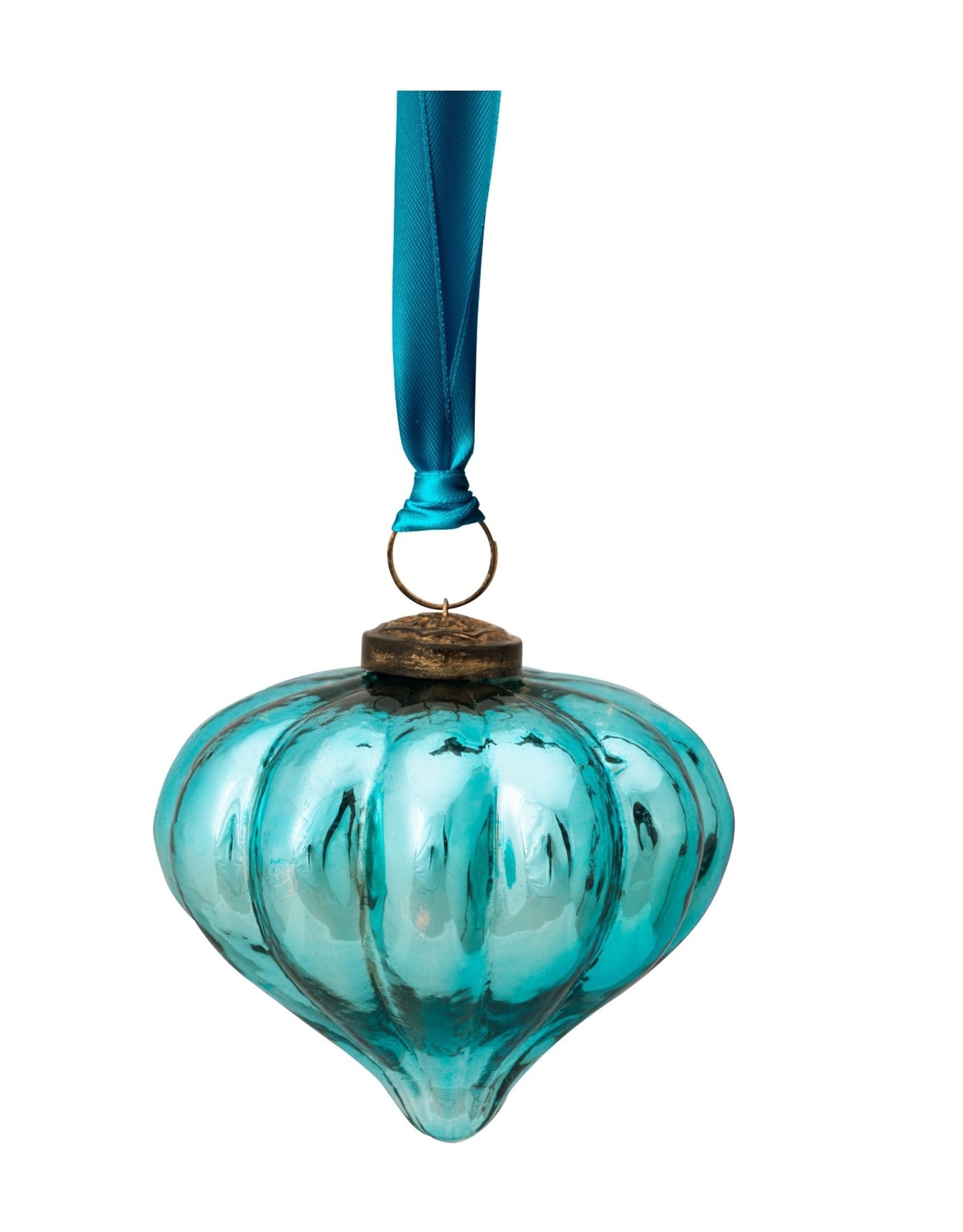 Pip Studio Ornament Glazen Bal l.blauw 10cm - Pip Studio