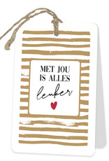 Met Jou is Alles Leuker - Wenskaart