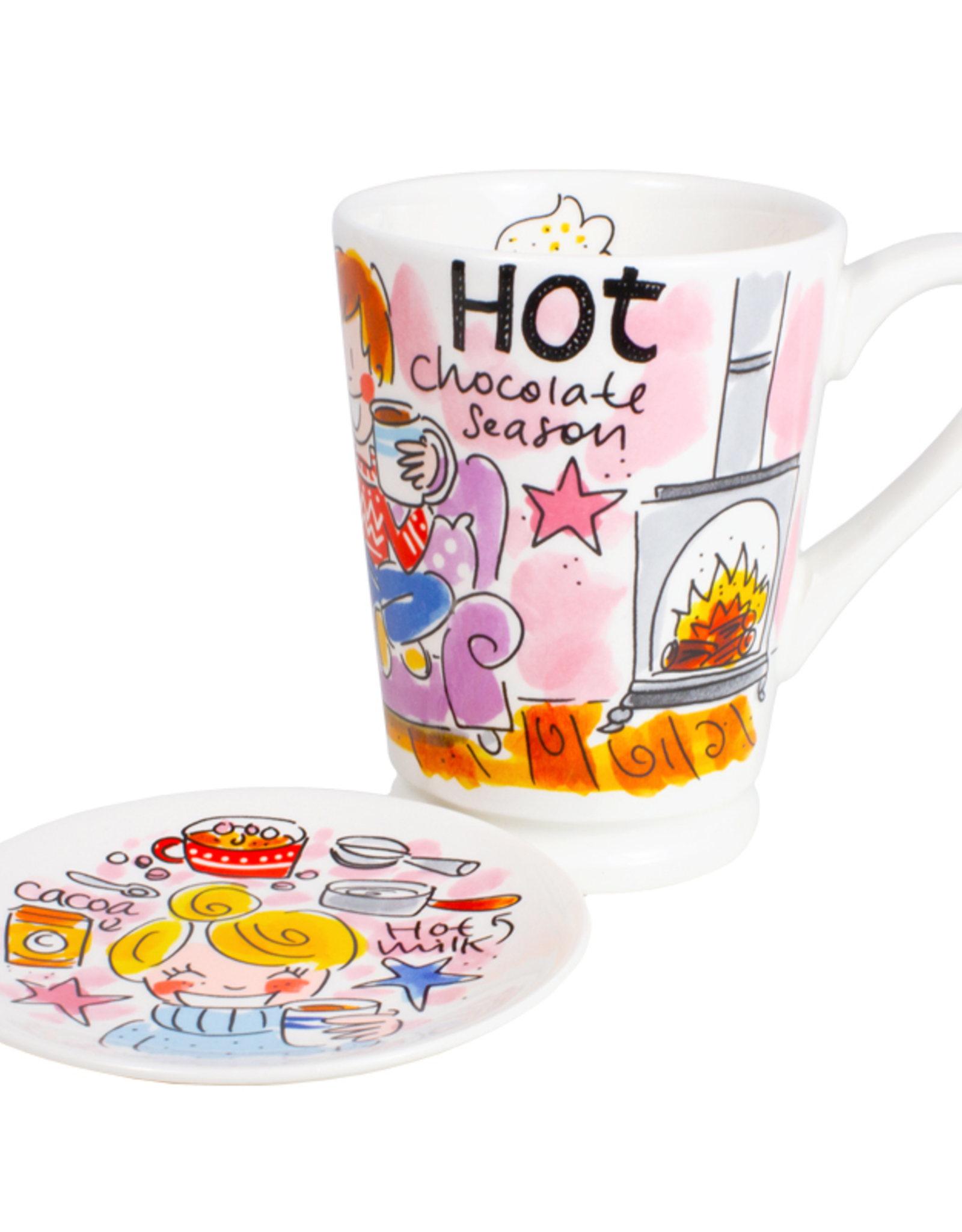 Blond Amsterdam Set Hot Chocolate Roze - Blond Amsterdam