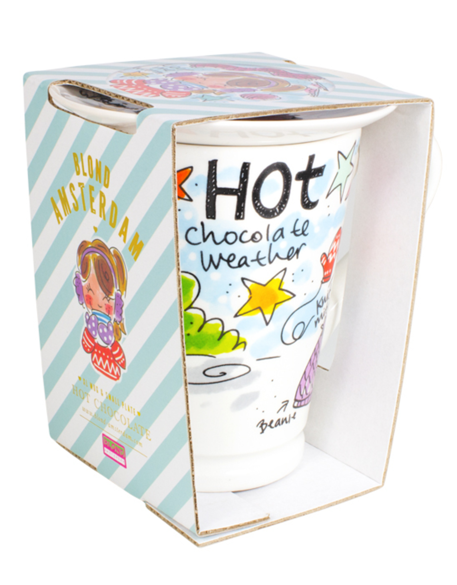 Blond Amsterdam Set Hot Chocolate Blauw - Blond Amsterdam