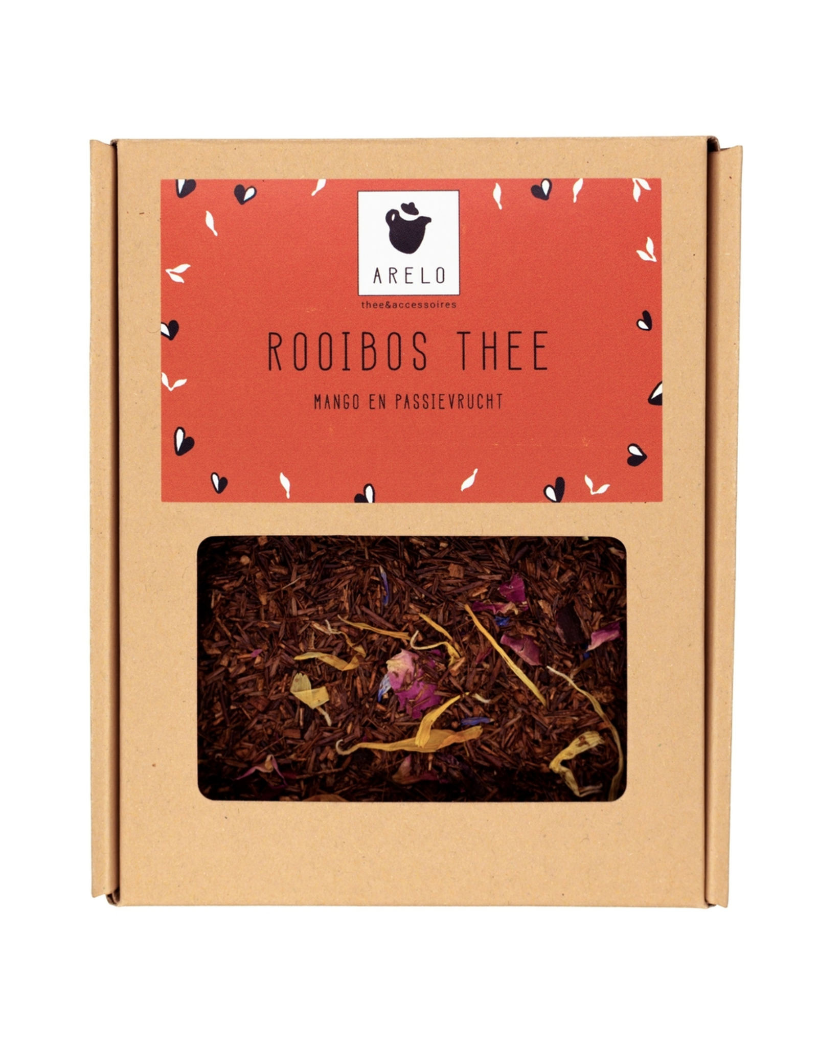 Arelo thee & accessoires Rooibos Mango, Passievrucht - Losse Thee