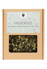 Arelo thee & accessoires Kruidenthee van Pepermunt- en Brandnetelblaadjes - Losse Thee