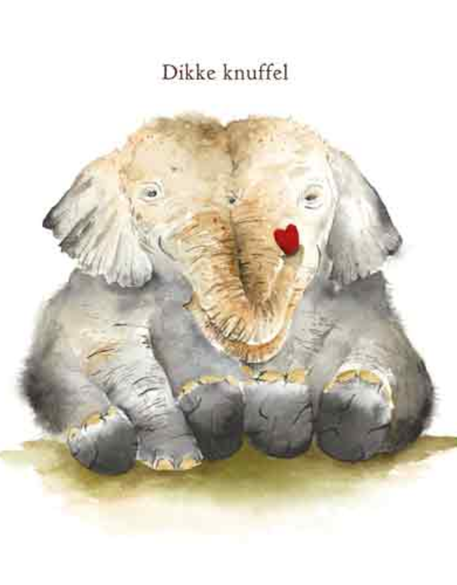 Dikke Knuffel - Wenskaart Love Country