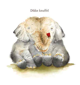 Dikke Knuffel - Wenskaart Love Country