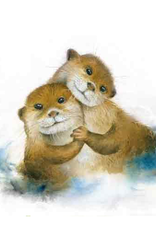 (Otters) - Wenskaart Love Country