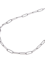 Ketting (N0887-1) Zilver - Go Dutch Label.