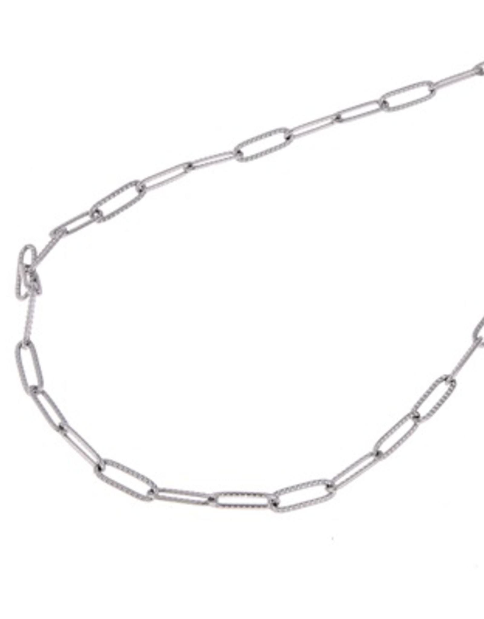 Ketting (N0887-1) Zilver - Go Dutch Label.