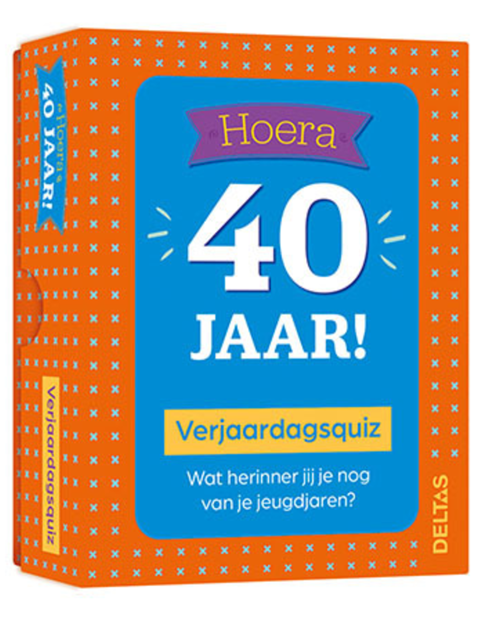 Deltas Hoera 40 Jaar! Verjaardagsquiz