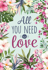 Deltas Notitieboek A5 "All you Need is Love"