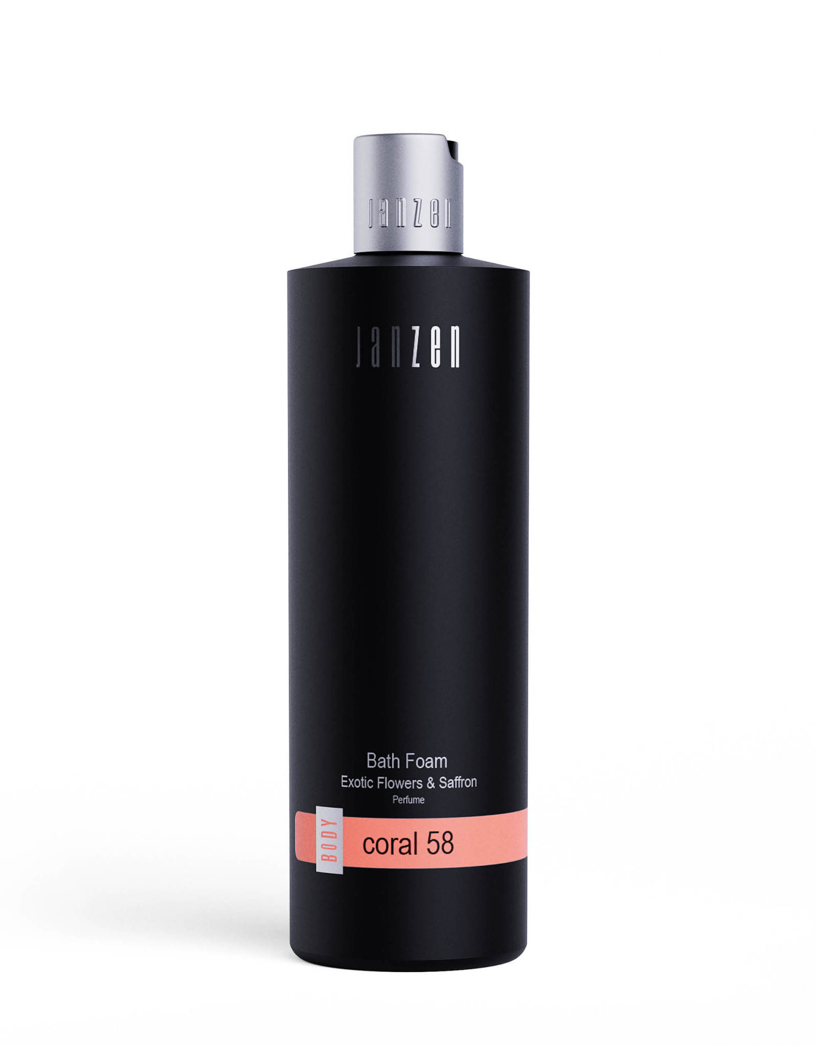 JANZEN Bath Foam 400ml Coral 58 - JANZEN