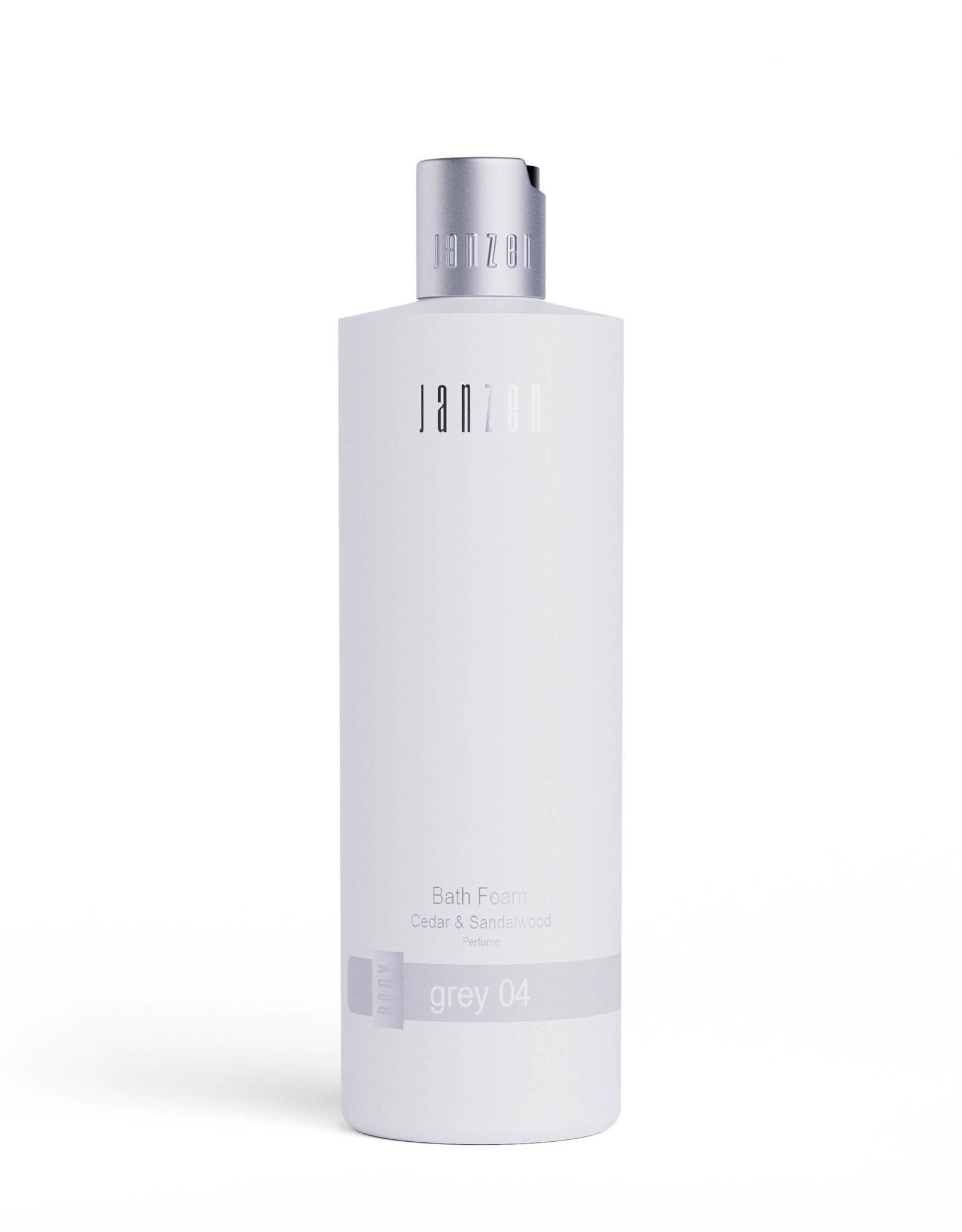 JANZEN Bath Foam 400ml Grey 04 - JANZEN