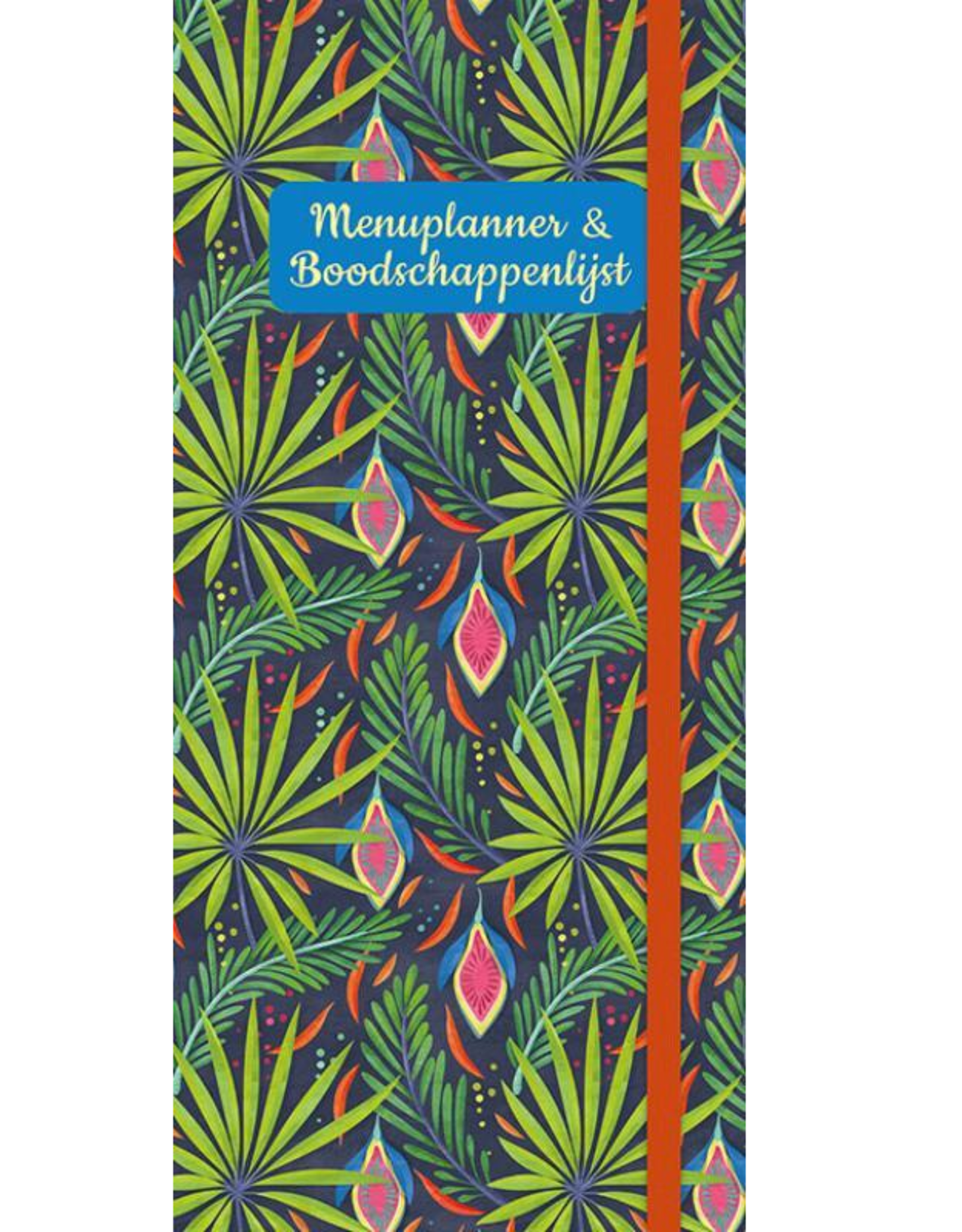 Deltas Menuplanner & Boodschappenlijst - Tropical Black