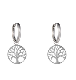 Go Dutch Label Oorbellen (E1416-1) zilver - Go Dutch Label.