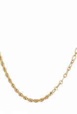 Go Dutch Label Ketting (N1347-2) 14K Goud - Go Dutch Label