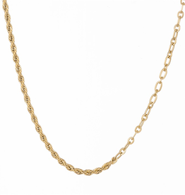 Go Dutch Label Ketting (N1347-2) 14K Goud - Go Dutch Label