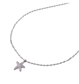 Ketting (N0399-1) Zilver - Go Dutch Label.