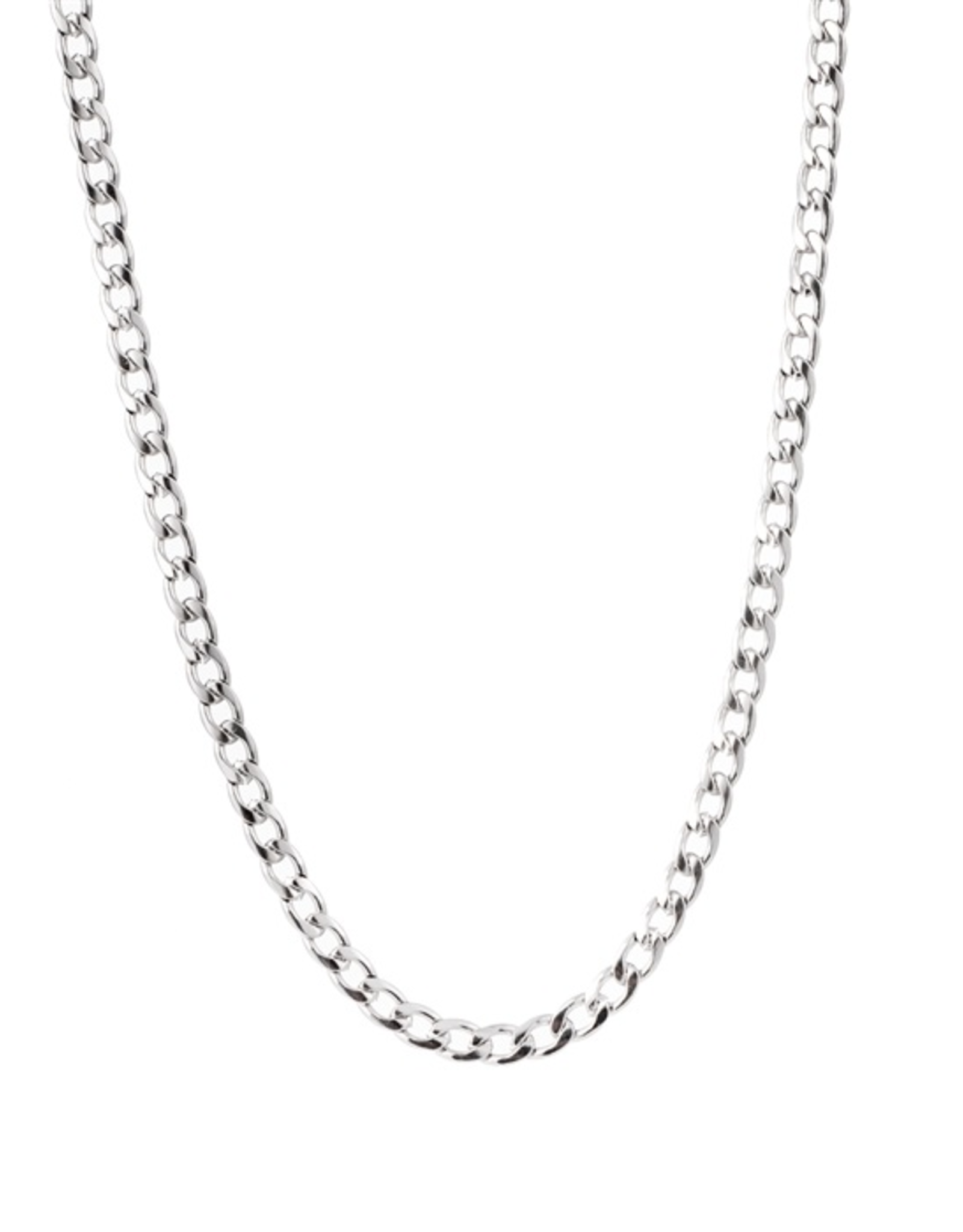 Ketting (N1304-1) zilver - Go Dutch Label.