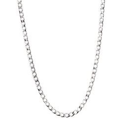 Ketting (N1304-1) zilver - Go Dutch Label.