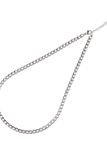 Ketting (N1304-1) zilver - Go Dutch Label.