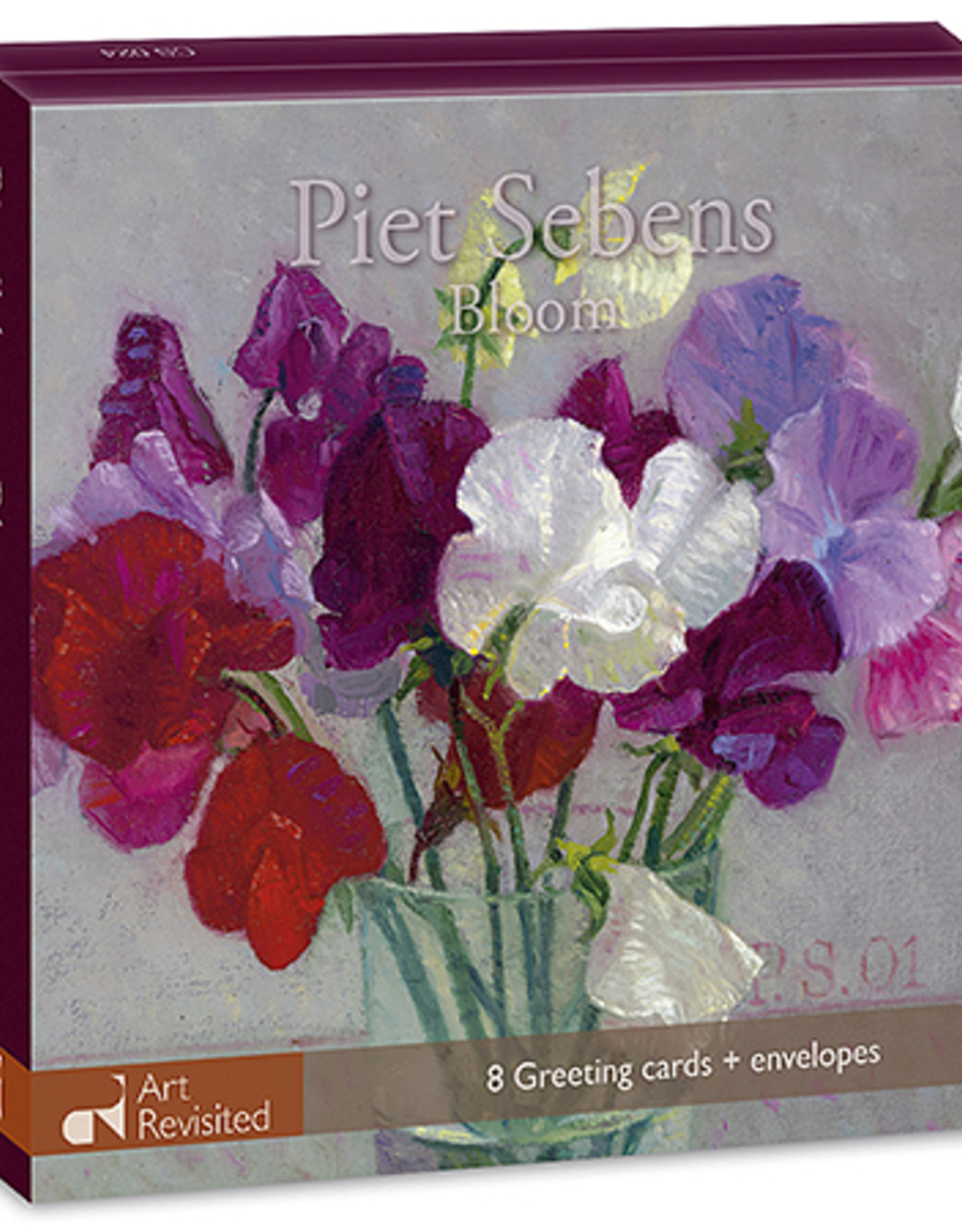 Kaartenmapje Piet Sebens - Blooms