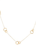 Go Dutch Label Ketting (N2290-2) 14K Goud - Go Dutch Label