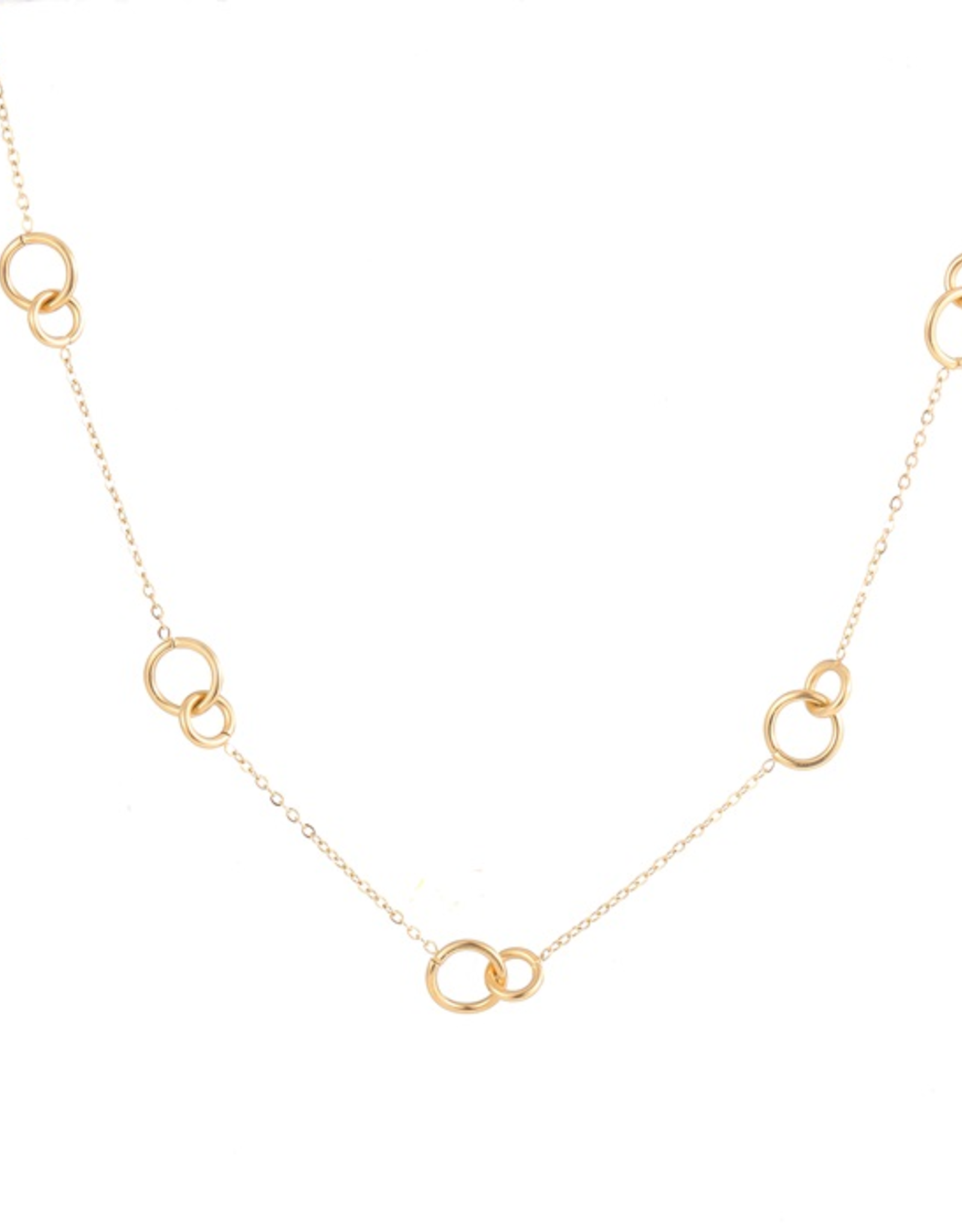 Go Dutch Label Ketting (N2290-2) 14K Goud - Go Dutch Label