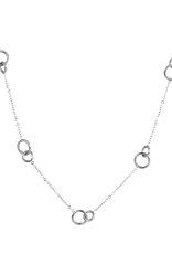 Ketting (N2290-1) Zilver - Go Dutch Label.