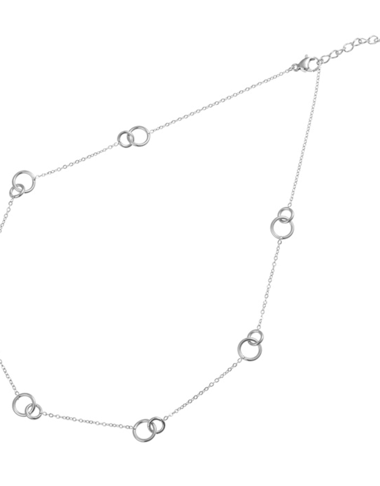 Ketting (N2290-1) Zilver - Go Dutch Label.