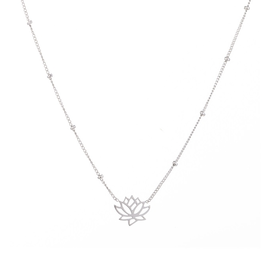 Ketting (N1414-1) Zilver - Go Dutch Label.