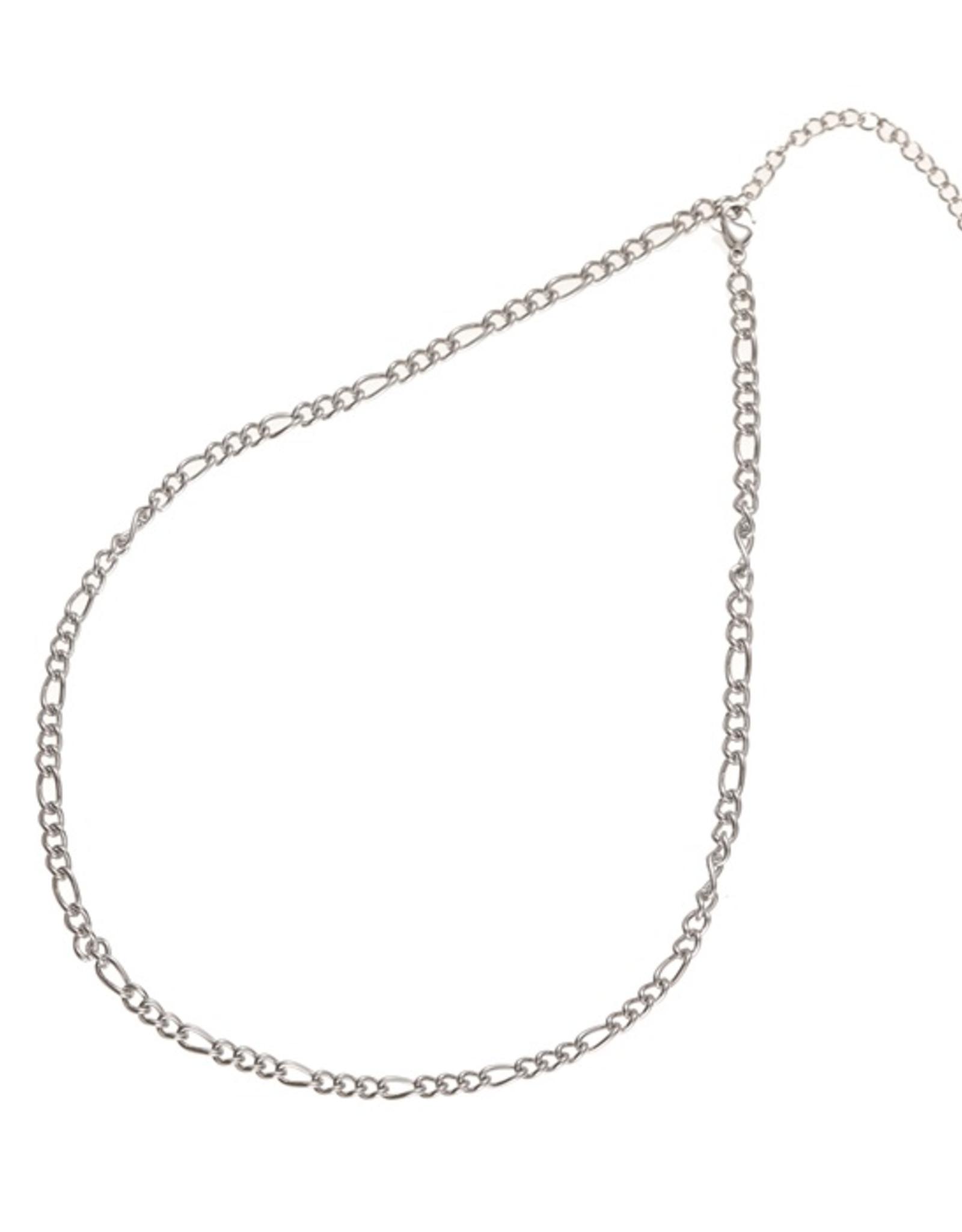 Ketting (N1860-1) Zilver - Go Dutch Label.