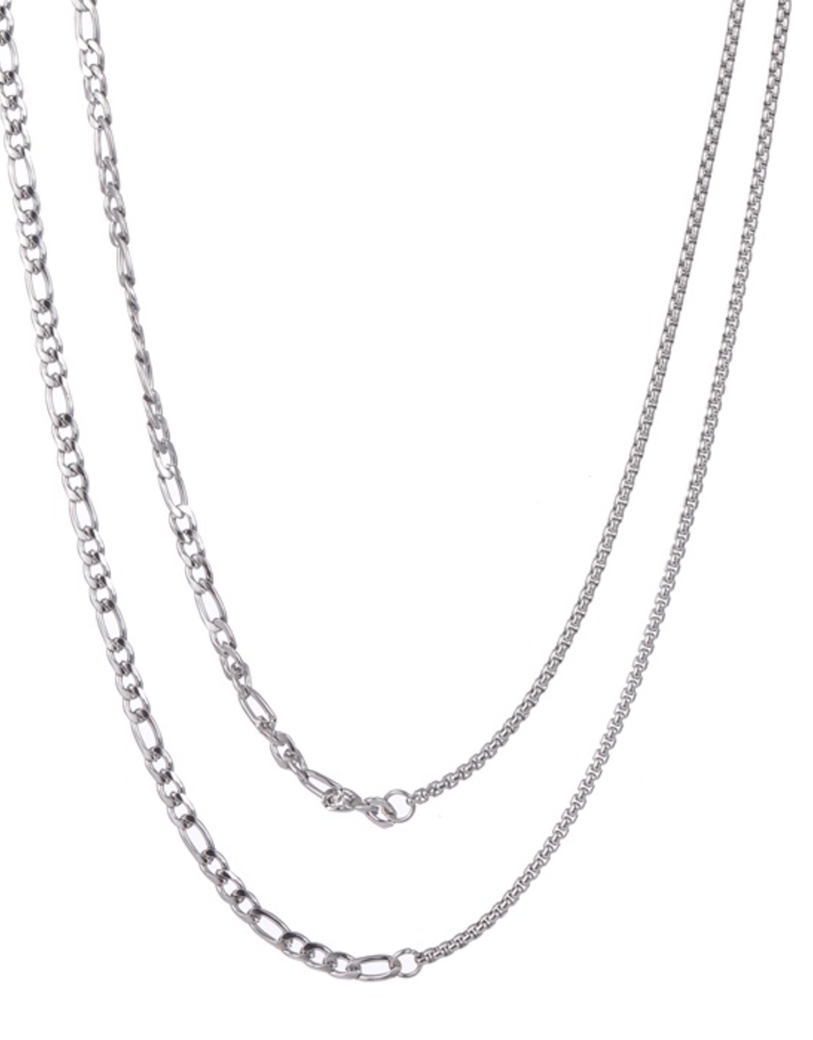 Ketting (N2345-1) Zilver - Go Dutch Label.