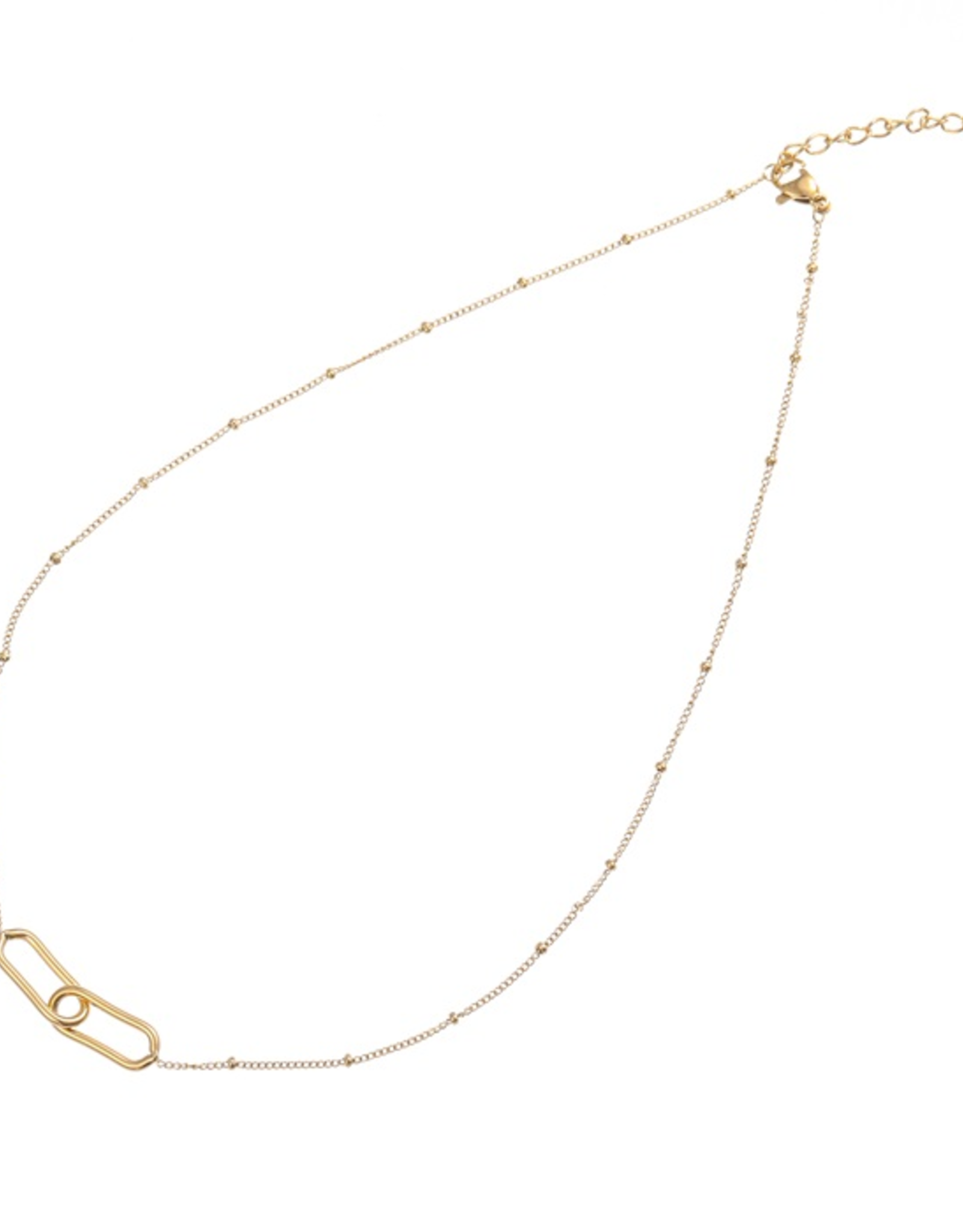 Go Dutch Label Ketting (N2287-2) 14K Goud - Go Dutch Label