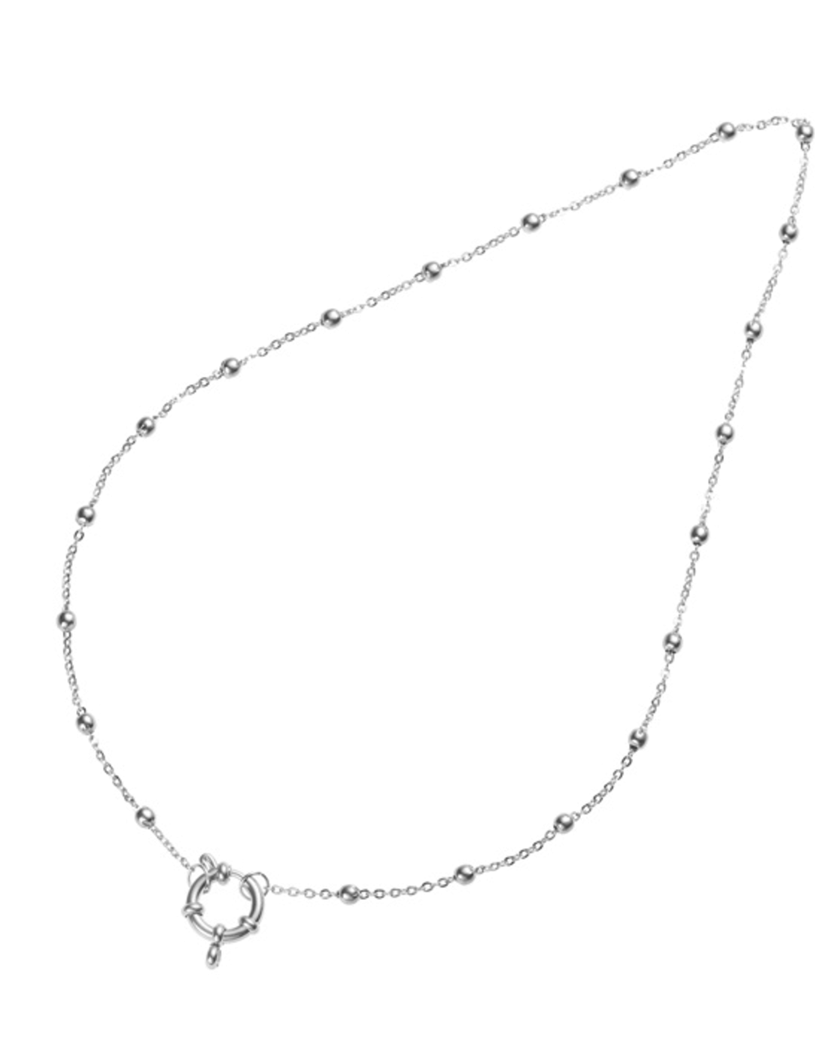 Ketting (N2253-1) Zilver - Go Dutch Label.