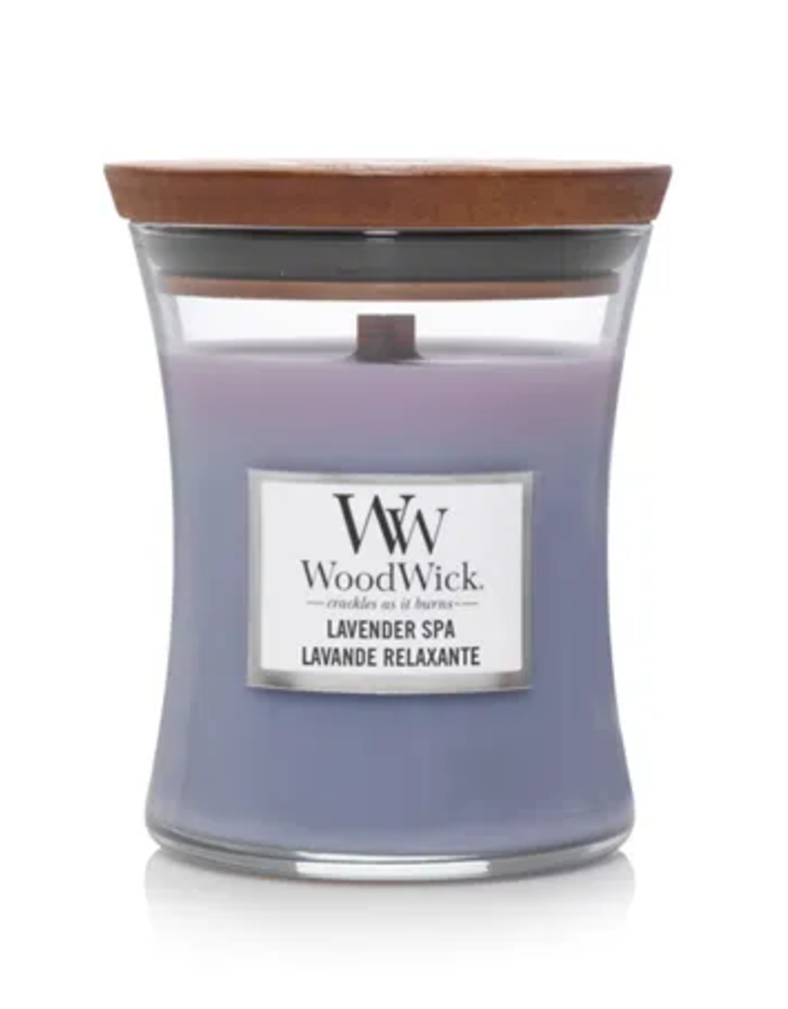 WoodWick Kaars WoodWick "Lavender Spa" medium - WoodWick
