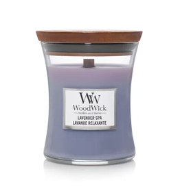 WoodWick Kaars WoodWick "Lavender Spa" medium - WoodWick