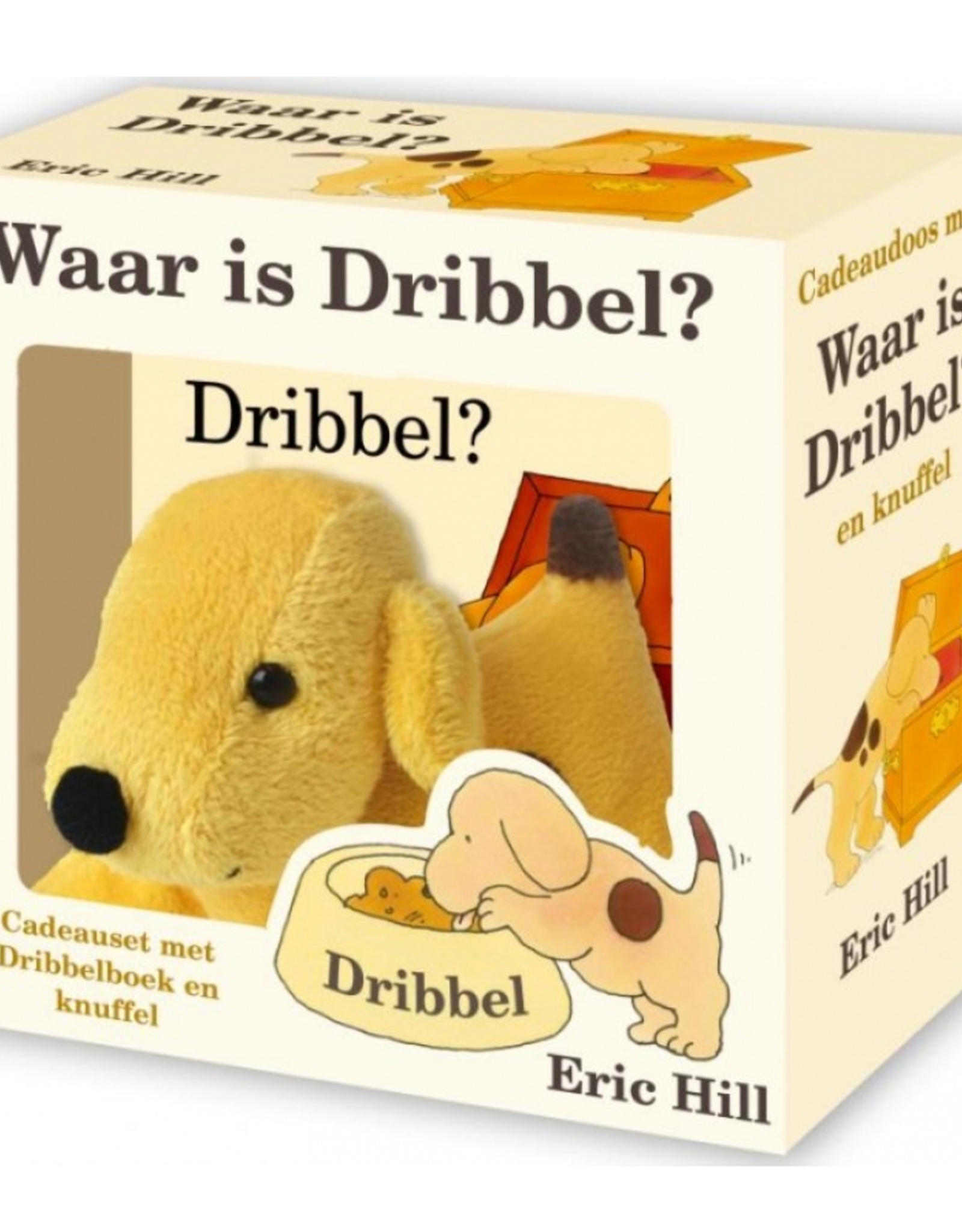 Waar is Dribbel? Cadeaudoos met Knuffel