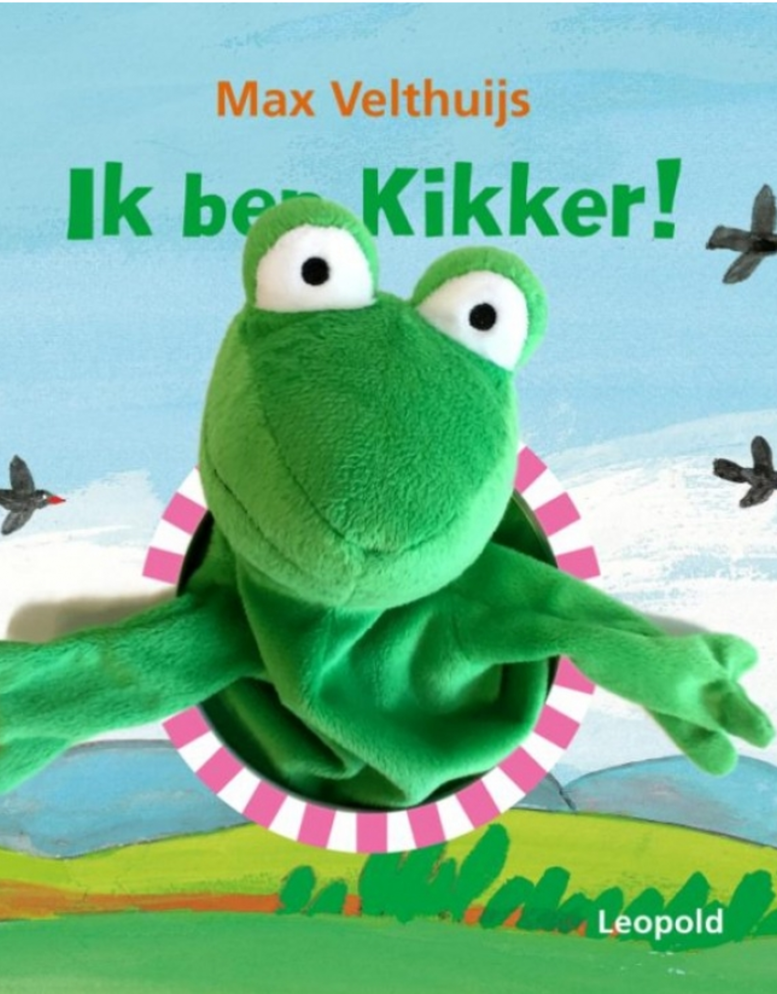 Centimeter Uitstekend porselein Ik ben Kikker! met Handpop - Max Velthuijs - KunstZinnig Kado- en Woonwinkel