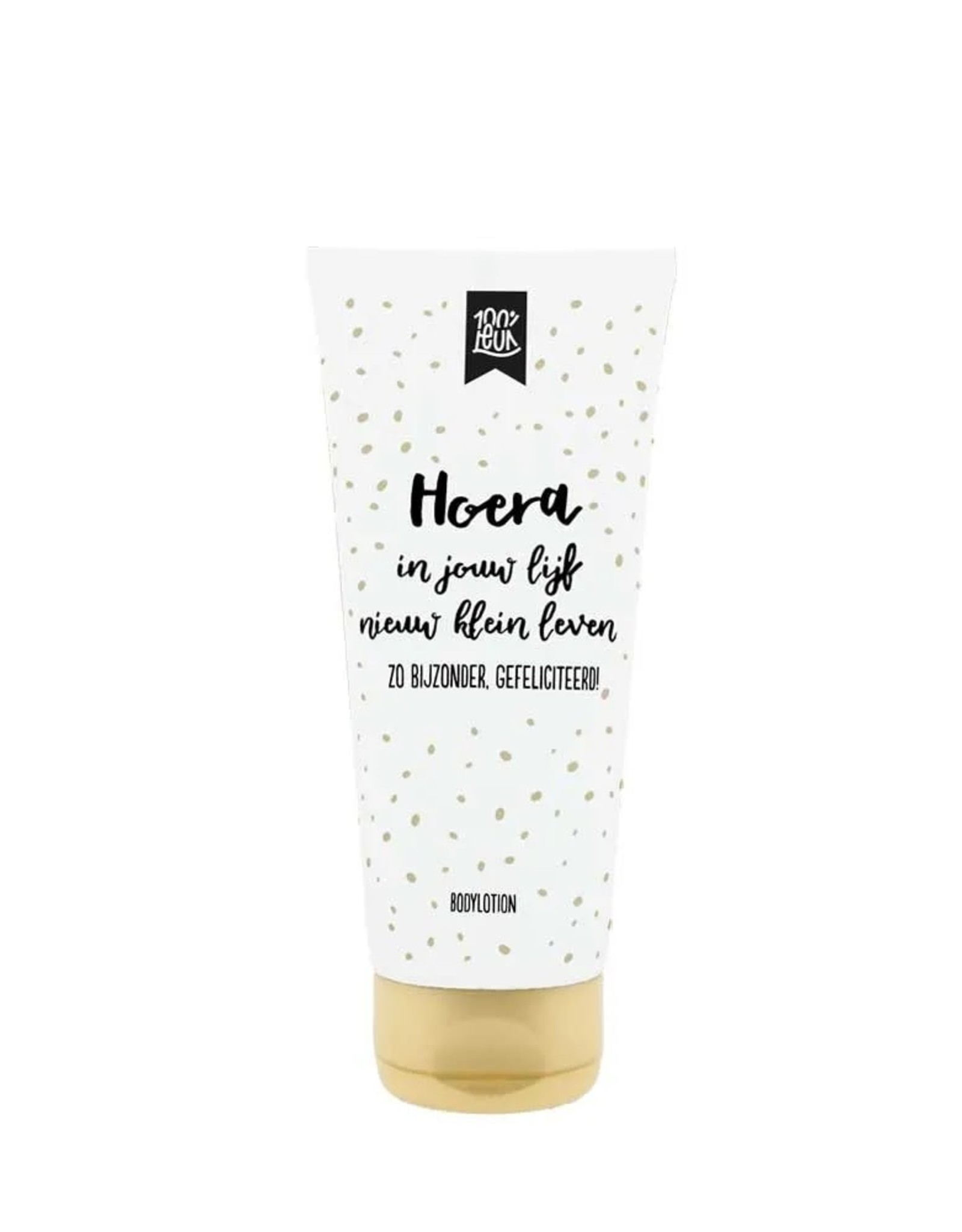 100% Leuk Body Lotion "In jouw lijf nieuw leven" - 100% Leuk