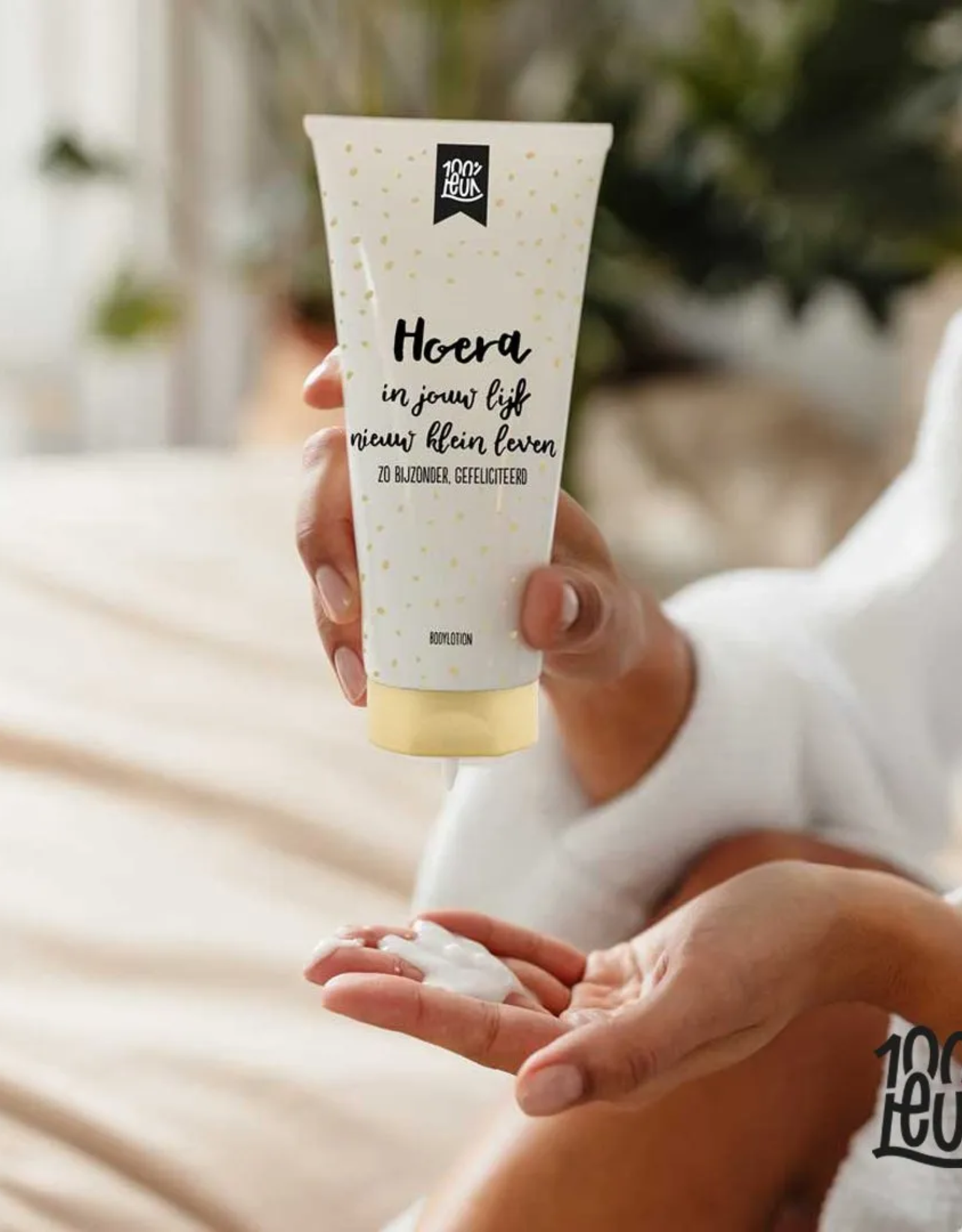 100% Leuk Body Lotion "In jouw lijf nieuw leven" - 100% Leuk